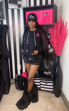 Load image into Gallery viewer, Blessed Beyond Measure Diamond Drawstring Hoodie