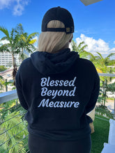 Load image into Gallery viewer, Blessed Beyond Measure Diamond Drawstring Hoodie