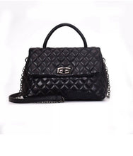 Load image into Gallery viewer, Classic Quilted Convertible Crossbody/ U-Shaped Handle Purse

