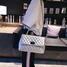 Load image into Gallery viewer, Classic Quilted Convertible Crossbody/ U-Shaped Handle Purse
